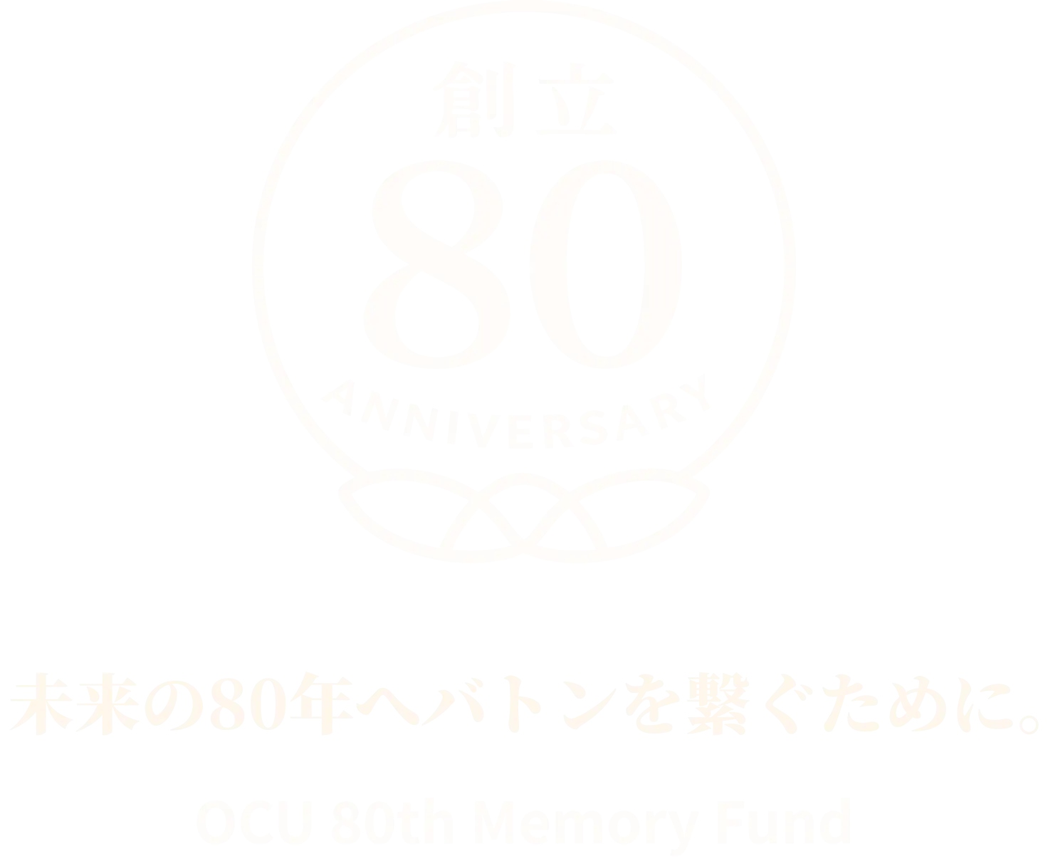 未来の80年へバトンを繋ぐために。